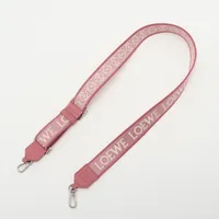 ロエベ ハンモック ナゲット バニー レザー 2WAYハンドバッグ ピンク