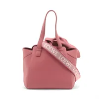 ロエベ ハンモック ナゲット バニー レザー 2WAYハンドバッグ