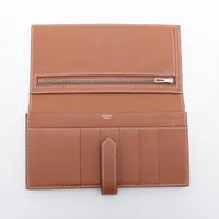 エルメス ベアンスフレ ヴォーエプソン 財布 クレ シルバー金具 X:2016年 エルメス ベアンスフレ ヴォーエプソン 財布 クレ シルバー金具