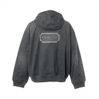 ディオール 23AW コットン デニムジャケット 50 メンズ グレー