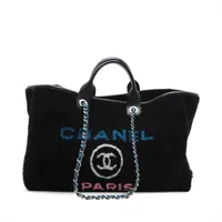 CHANEL グレー ネイビーリバーシブル　 レザー トートバッグ 楽天市場】リバーシブル トートバッグ（ブランドシャネル）の通販