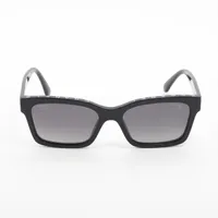 CHANEL シャネル ブラックロゴ サングラス CHANEL - オールド シャネル ココマーク サングラス ブラック