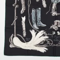 エルメス カレ90 A propos de Bottes ブーツついて スカーフ