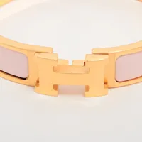 エルメス Hバングル クリッククラックPM ブレスレット エナメル