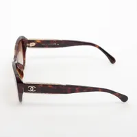 CHANEL シャネル　ココマーク　ラップアラウンド　サングラス　スポーツタイプ CHANEL - CHANEL シャネル ココマーク ラップアラウンド