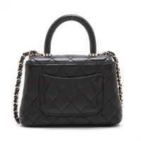 シャネル ココハンドル ミニミニ キャビアスキン 2WAYショルダー