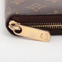 ルイヴィトン モノグラム ジッピーウォレット 財布 ラウンドジップ フューシャ LOUIS VUITTON ルイヴィトン 長財布(ラウンドファスナー) ルイ