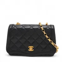 シャネル マトラッセ ミニ CHANEL - シャネル ミニ マトラッセ チェーン ショルダーバッグ