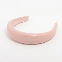 MIU MIU パテントレザー ヘッドバンド ピンク ピンク パテントレザー ヘッドバンド | Miu Miu