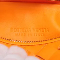 ボッテガ・ヴェネタ オレンジ レザー ハンドバッグ 美品◇ボッテガヴェネタ イントレッチオミラージュ トートバッグ