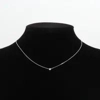 カルティエ ダムール XS ダイヤ ネックレス 750(WG) 2.4g