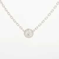 ✨ カルティエ Cartier ダムールXS 750ネックレス ダイヤモンド✨ CARTIER】d'Amour necklace XS ダムール ネックレス、XS