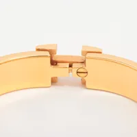 エルメス Hバングル クリッククラックPM ブレスレット エナメル