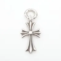 クロムハーツ スモールCHクロス Wベイル ペンダントトップ 925