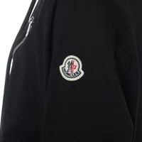 モンクレール 22年 ポリエステルxコットン パーカー XXL ブラック モンクレール 22年 コットン パーカー L メンズ ブラック
