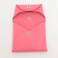 新品未使用【HERMES】バスティア⭐️ピンク エルメス バスティア ヴォーエプソン コインケース ピンク