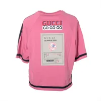 正規品　グッチ　Tシャツ　ラム　S アニマルロゴ　羊　ピンク　付属品なし 405670-1.jpg