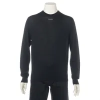 【未使用品級】プラダ ニット セーター タグ付 薄手 ウール ブラック M プラダ ニット/セーター｜中古ブランド品・ブランド古着通販