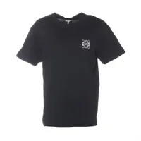 ロエベ LOEWE プリントＴシャツ S359333XCI ブラック サイズ：XS ロエベ コットン Tシャツ XS レディース ブラック S359333XCI