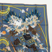 エルメス カレ90 Le Sacre des Saisons 四季の祭典 スカーフ シルク