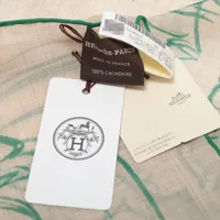 最終値下　エルメス　カレ90 カシミアレジェ　ベージュ•シネ　新品 エルメス カレ90 カシミヤ レジェ BRIDES ET DESTIN ESQUISSE