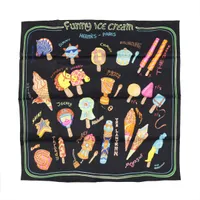 ✨希少✨ HERMES エルメス カレ70 FUNNY ICE CREAM エルメス カレ70 Funny Ice Cream ファニー アイスクリーム