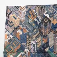 【正規品】HERMÈS エルメス カレ90 パンタン・シティ HERMES エルメス カレ90 PANTIN CITY マリン／ベージュ／パルム