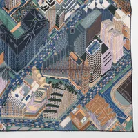 エルメス カレ90 PANTIN CITY パンタンシティ スカーフ シルク