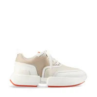 エルメス ギガ 24SS レザー スニーカー 37 レディース ベージュ