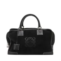 LOEWE　アマソナ36スウェード LOEWE ロエベ アマソナ36 ベージュ/ダークブラウン スエード