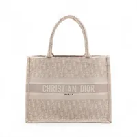 クリスチャンディオール ブックトート ミディアム キャンバス トート