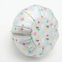 Louis Vuitton x Yayoi Kusama LV×YK Pumpkin Bag M21761 Silver There