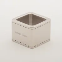エルメス HERMES スカーフリング シルバー ボルデュック 保護フィルム付き c3000388_1.jpg