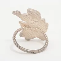 グッチ×ディズニー ドナルドダック リング 925 6.1g シルバー