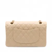 CHANEL シャネル マトラッセ キャビアスキン シングルフラップ ベージュ CHANEL シャネル チェーンショルダーバッグ マトラッセシングル
