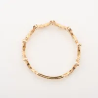 エテ ダイヤ リング K10(YG) 0.8g 0.01 A3821745｜中古ブランド
