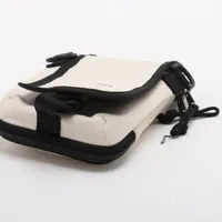 極美品 バレンシアガ エクスプローラー サコッシュ ホワイトレザー 美品】バレンシアガ エクスプローラー レザー サコッシュ
