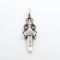 クロムハーツ ダブルダガー ペンダントトップ 925 21.1g