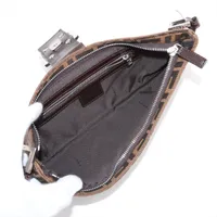 フェンディ ZUCCA キャンバス ショルダーバッグ FENDI - 本物 フェンディ FENDI ズッカ ショルダーバッグ