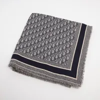 クリスチャンディオール ネイビー ブラック ストール、マフラー Christian Dior（マフラー/ショール）のフリマアイテム一覧