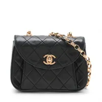 CHANEL★シャネル 中マトラッセシングル ラムスキン Aランク シャネル マトラッセ ラムスキン シングルフラップ シングル