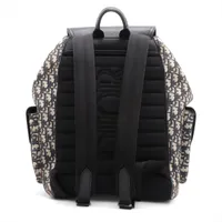 Dior オブリーク キャンバス×レザー バックパック ディオール オブリーク キャンバス×レザー バックパック