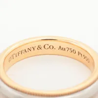 ★SALE【TIFFANY&Co.】ミルグレイン　コインエッジ　バングル　892 VINTAGE】TIFFANY&Co. ティファニー コインエッジ ワイドバンド