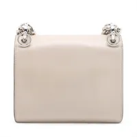 【美品✨】フェンディ　ミニキャナイ　レザー　チェーン　ショルダーバッグ　ブルー FENDI フェンディ バイザウェイミニ ショルダーバッグ レザー