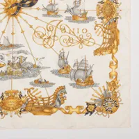 HERMESエルメス VOILES DELUMIERE 光の帆船カレ90ストール エルメス HERMES/スカーフ カレ90 光の帆船 VOILES DE LUMIERE