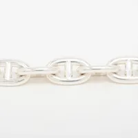 エルメス シェーヌダンクルMM ブレスレット 16コマ 925 59.3g