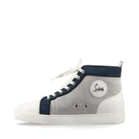 【Christian Louboutin】ルイ レザー ハイカット スニーカー アイコニックメンズスニーカー ルイ｜クリスチャン ルブタン