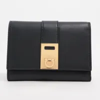 FERRAGAMO直営店 ハグ ツートン コンチネンタル ウォレット フェラガモ 二つ折り財布 財布 メンズ リバイバル ダブル