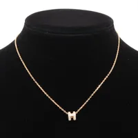 エルメス　ミニポップH ネックレス　マロングラッセ　ピンクゴールド ポップアッシュ ネックレス マロングラッセ/ピンクゴールド 未使用