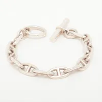 新品HERMESエルメス ブレスレット シェーヌダンクルGM 14コマ HERMES エルメス ブレスレット シェーヌダンクルGM 14コマ Ag925